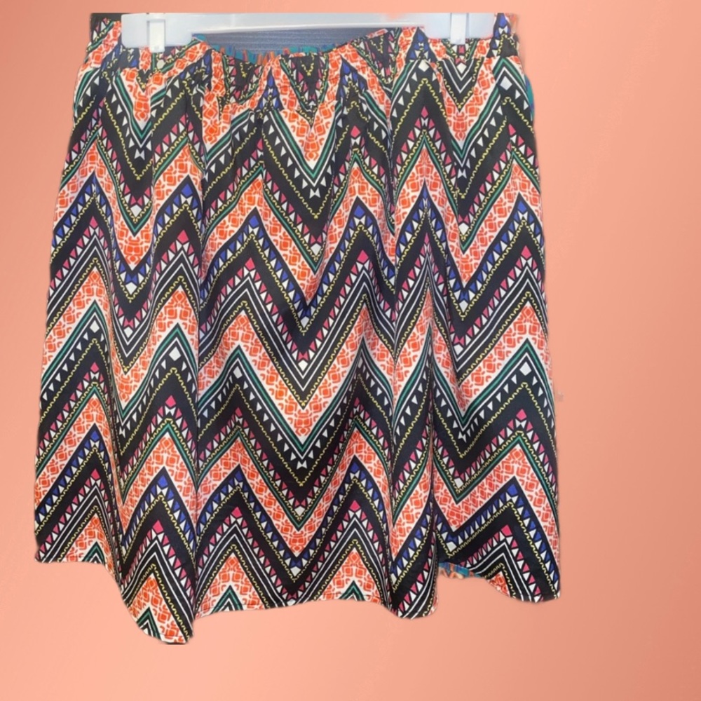 Chevron Print skirt